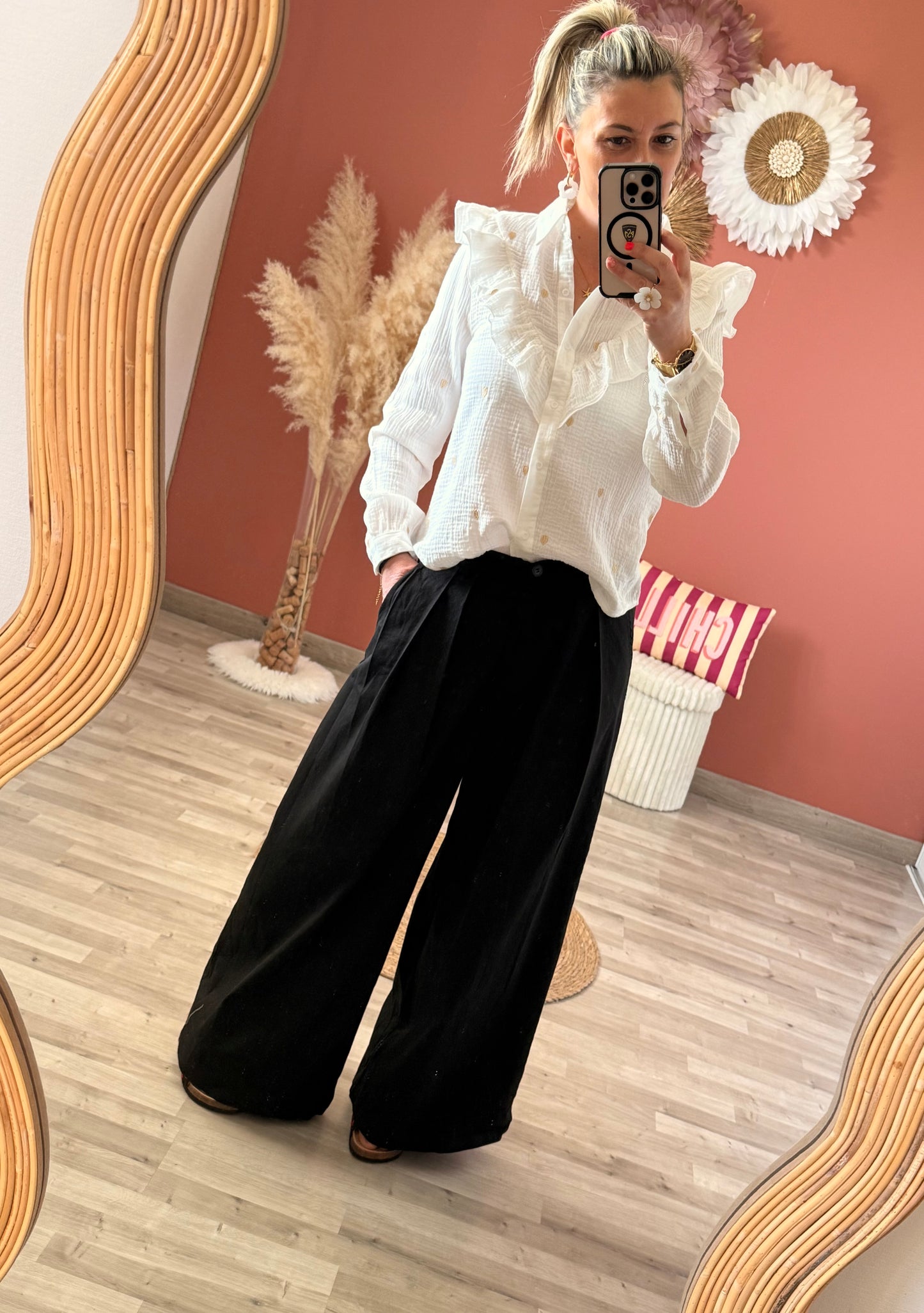 Pantalon Palazzo