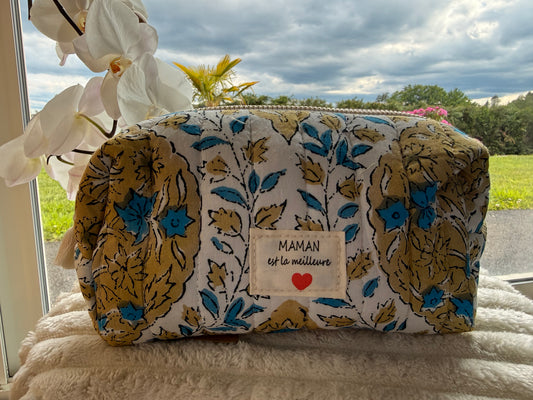 Trousse de toilette ou de maquillage 💄 Maman est la meilleure 🫶