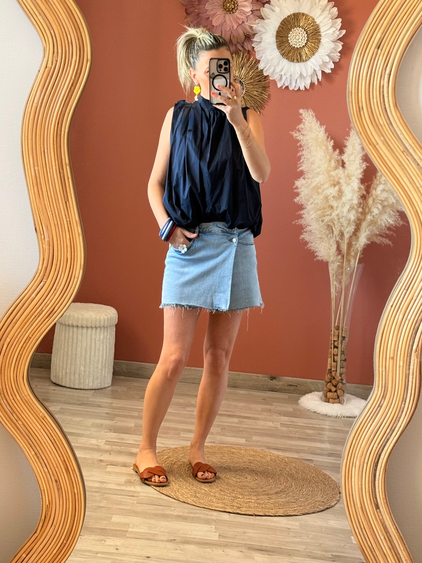 Blouse sans manche Rihanna