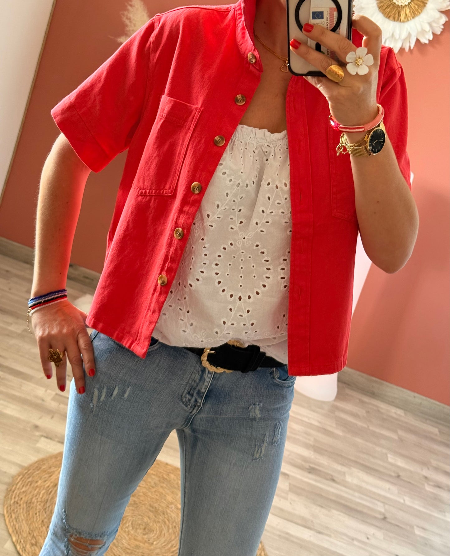 Top Etienne broderie anglaise