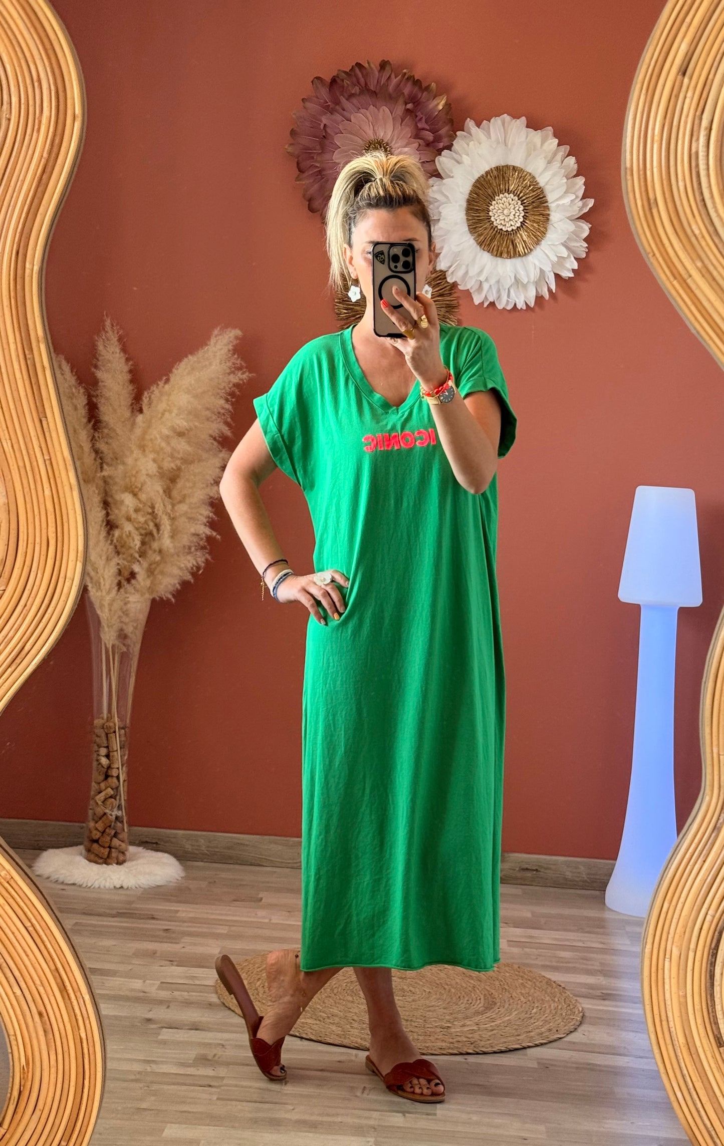 Robe longue Iconic