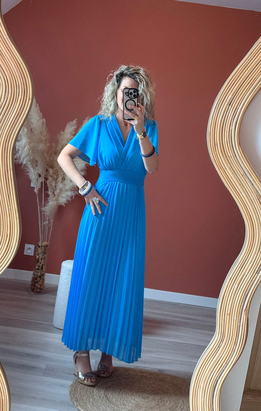Robe Nanou 🩵 plissée