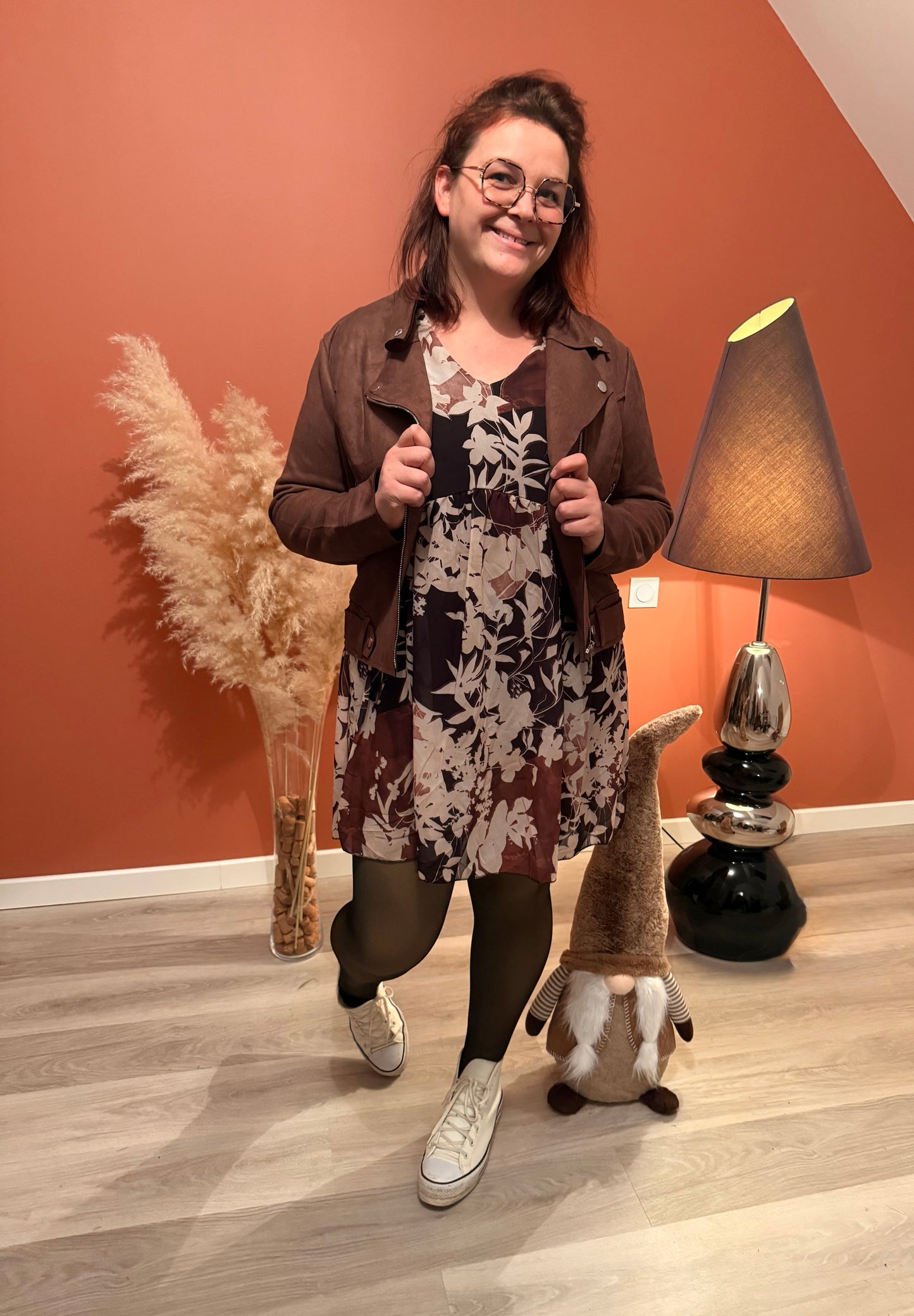 Robe courte Clemence 💚🤎🤍🖤