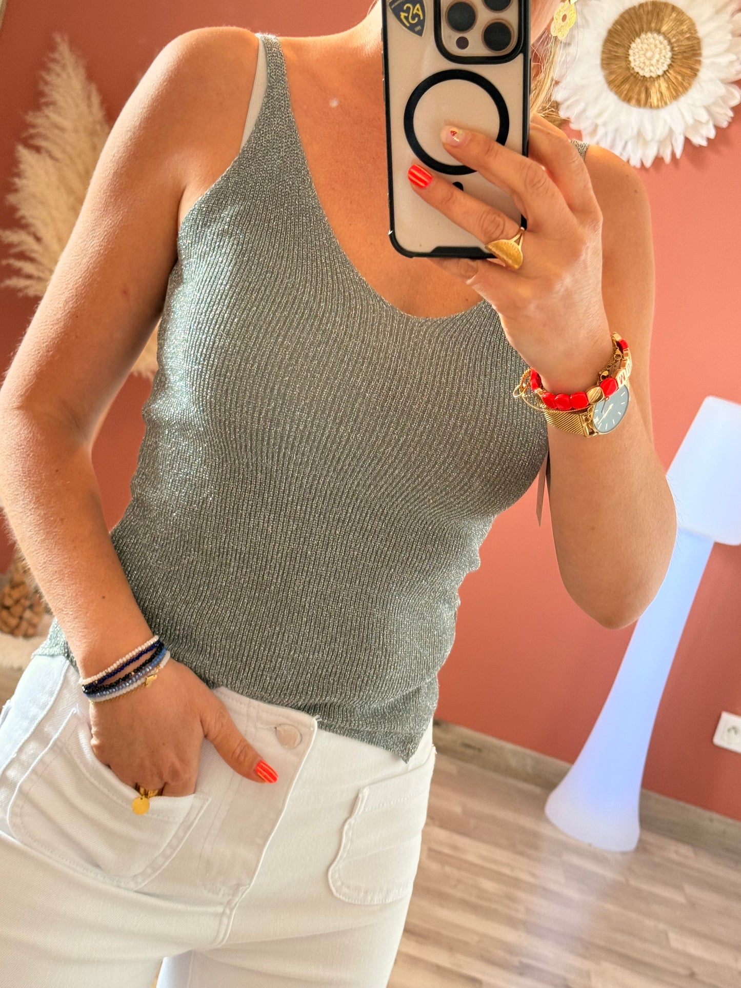 Top Noé en lurex 🌈
