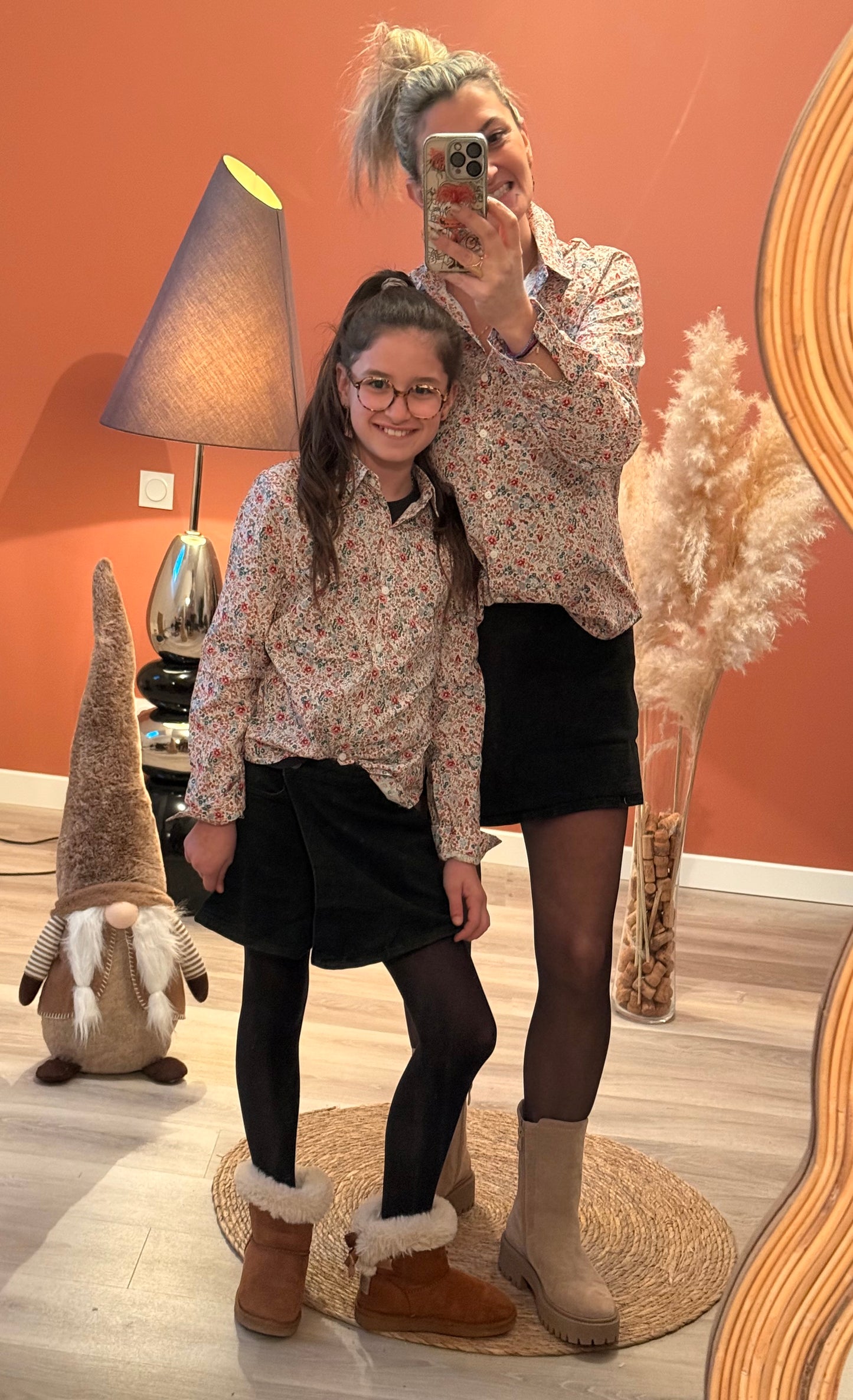 Chemise enfant matchy matchy