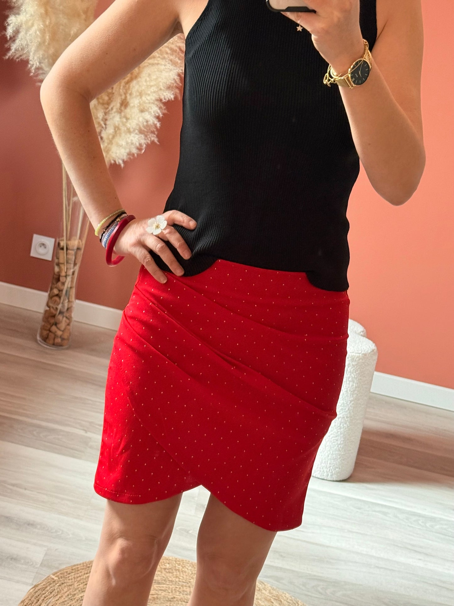 Jupe strass Cloé ❤️