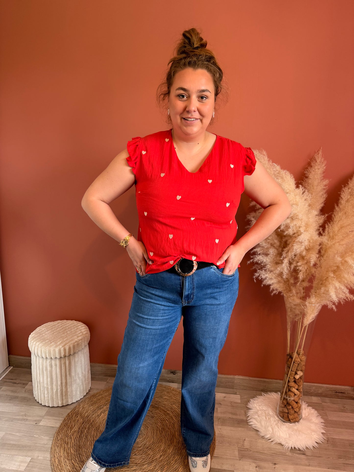 Jeans Clemence pulpeuse 💙🖤