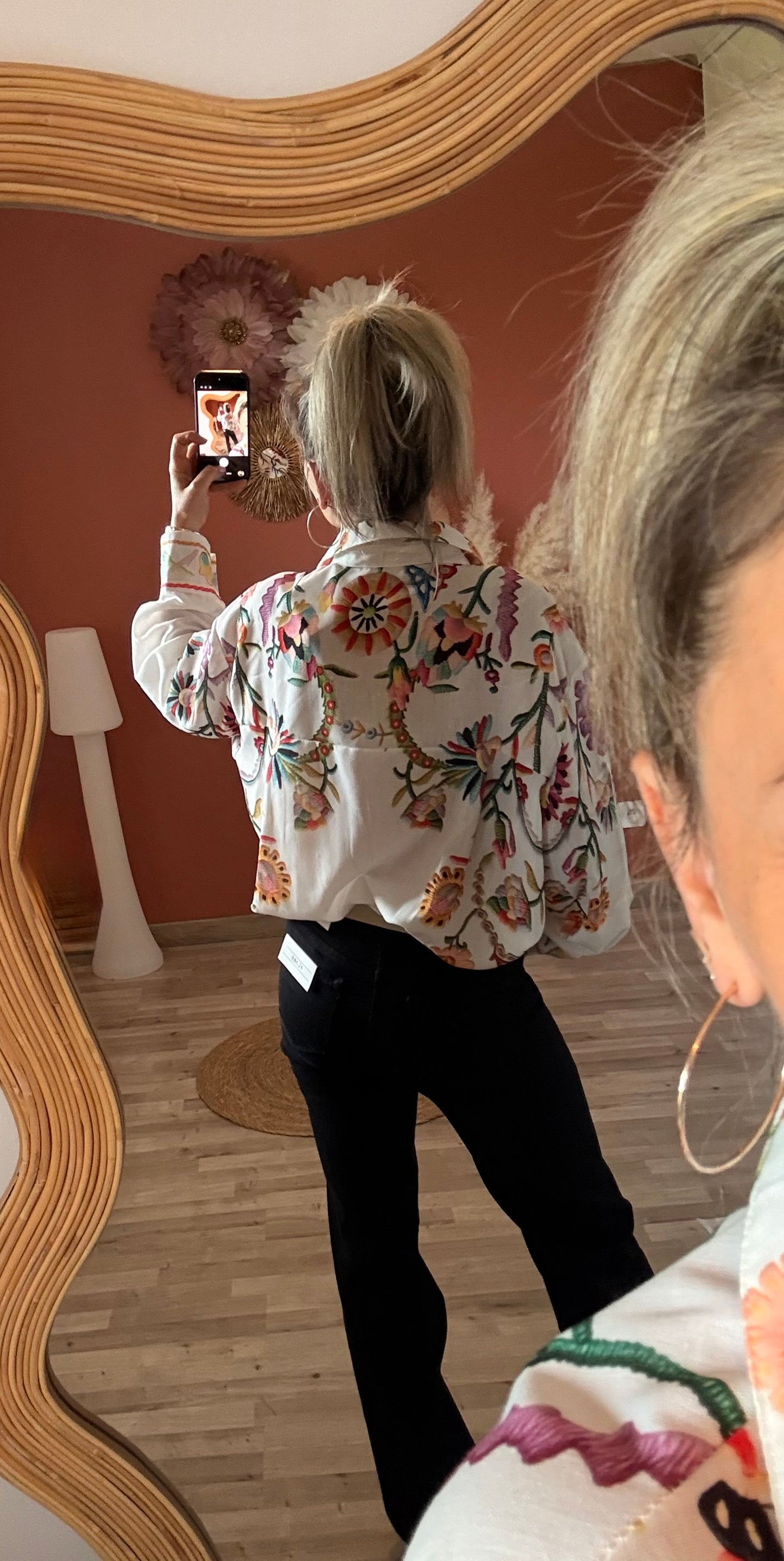 Chemise imprimée Lila