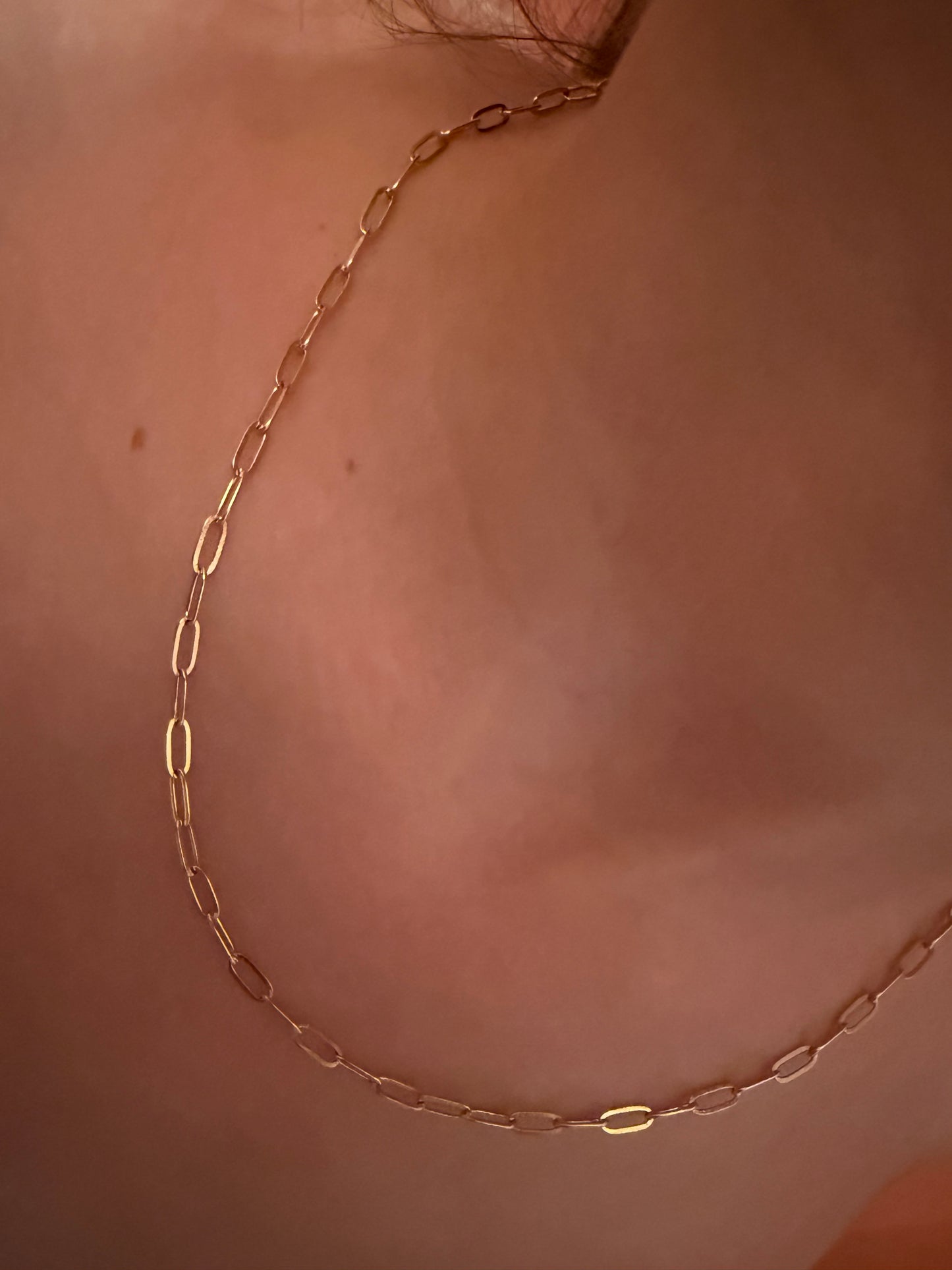 Collier grosse maille personnalisable