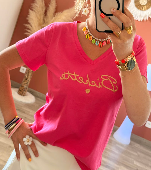 Tee shirt Bichette 🩷