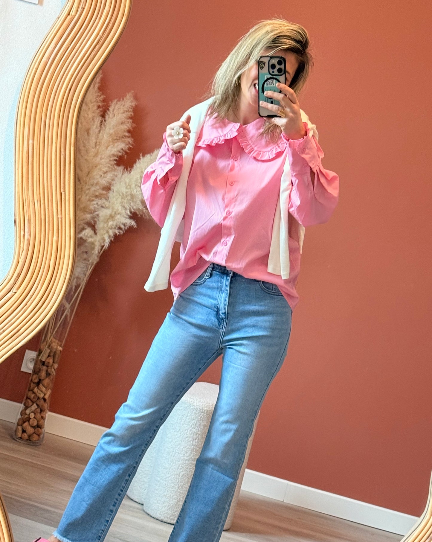 Chemise col Claudine