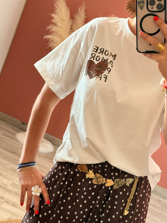Tee shirt amor