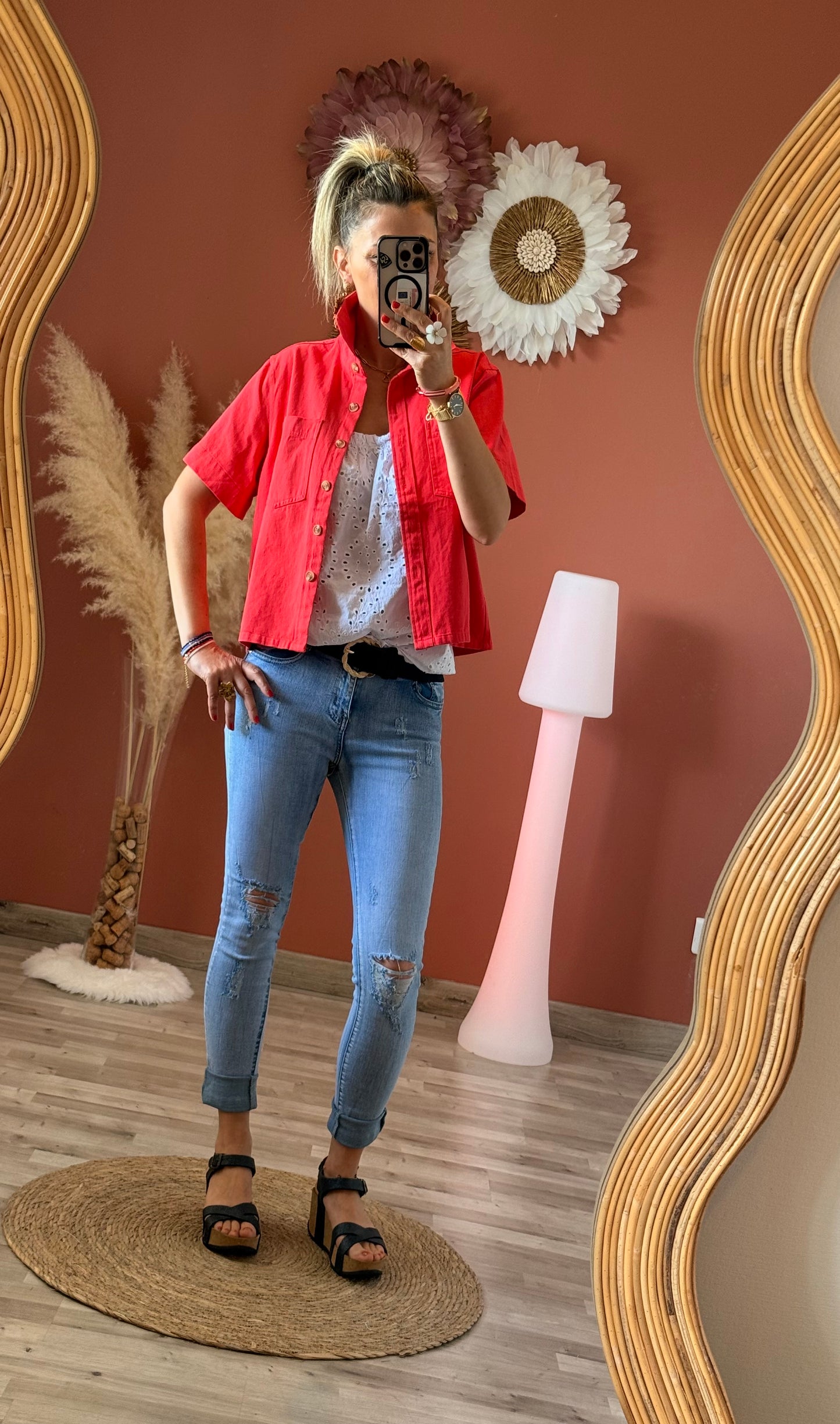 Top Etienne broderie anglaise