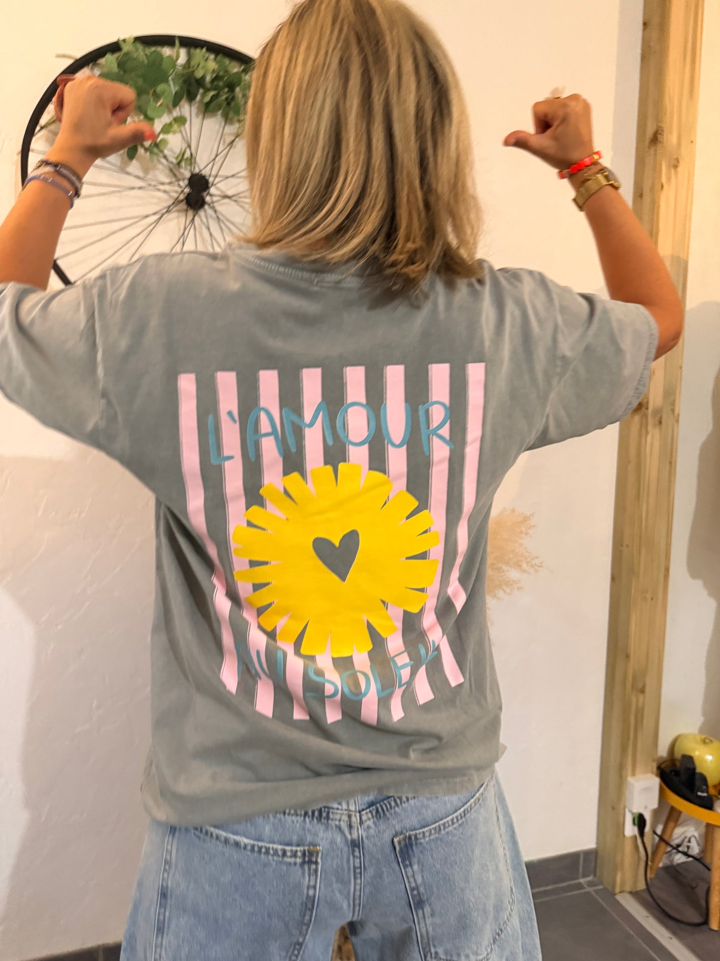 Tee shirt  L’amour au soleil