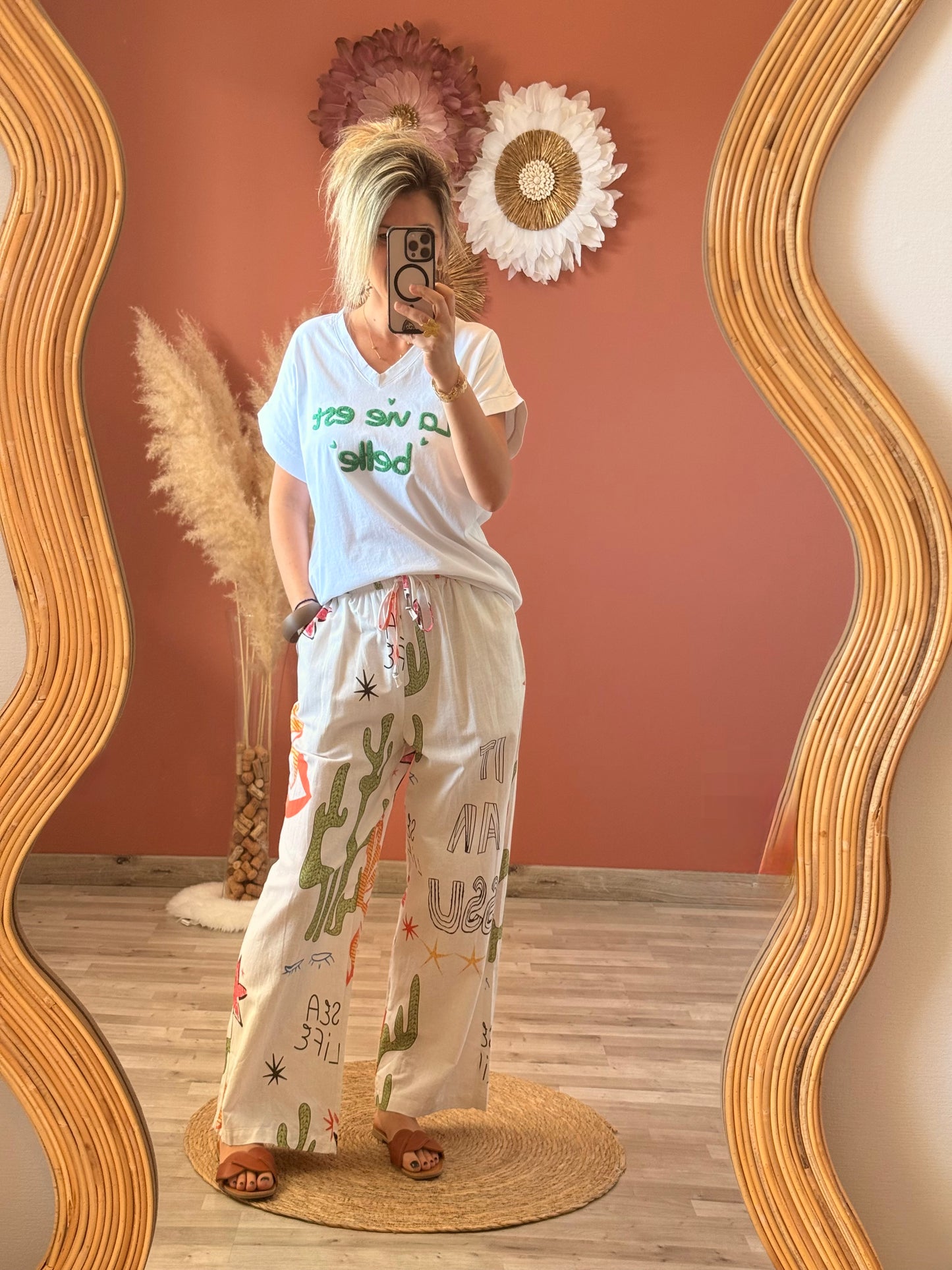 Tee shirt la vie est belle