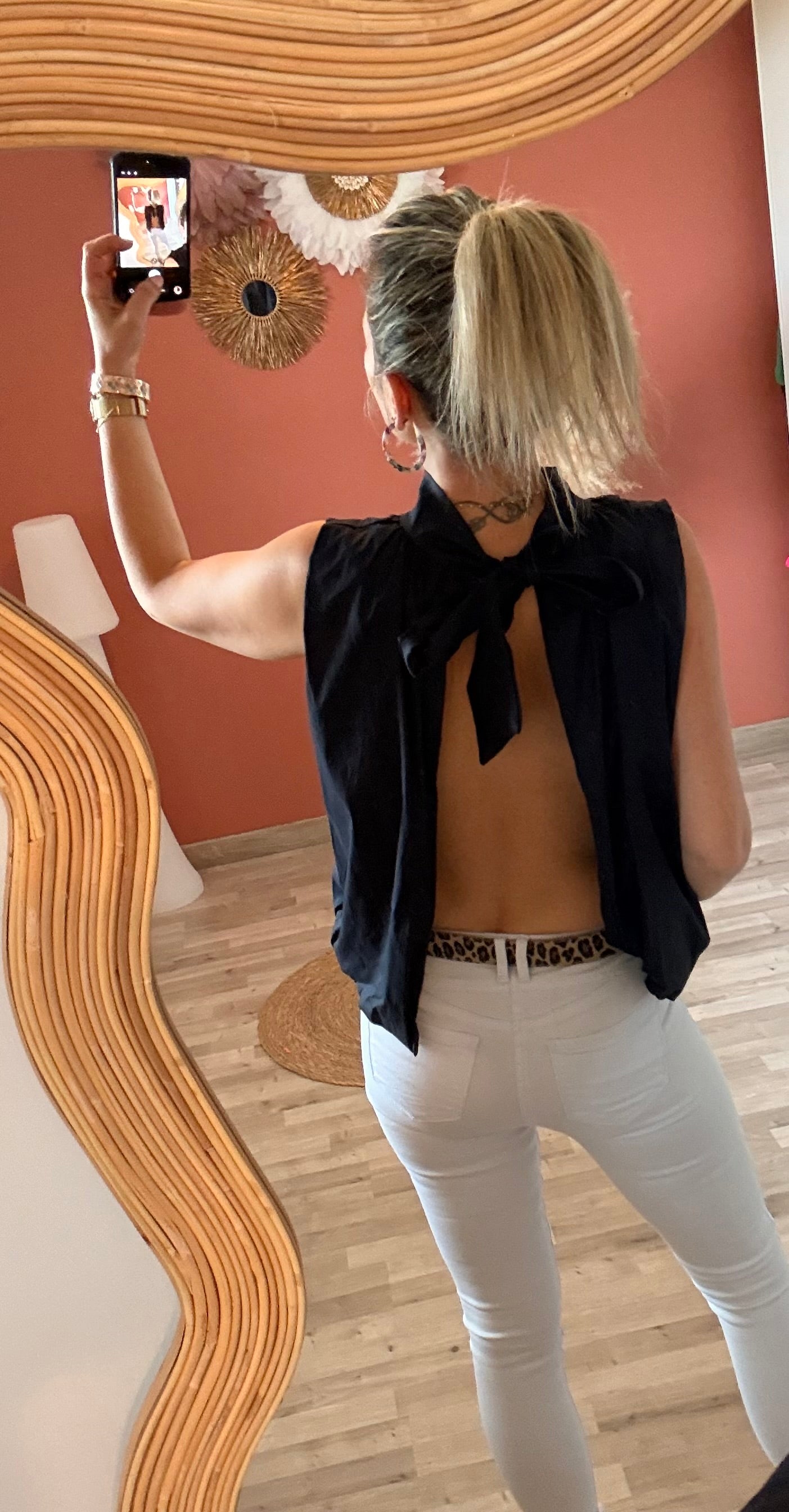 Blouse sans manche Rihanna