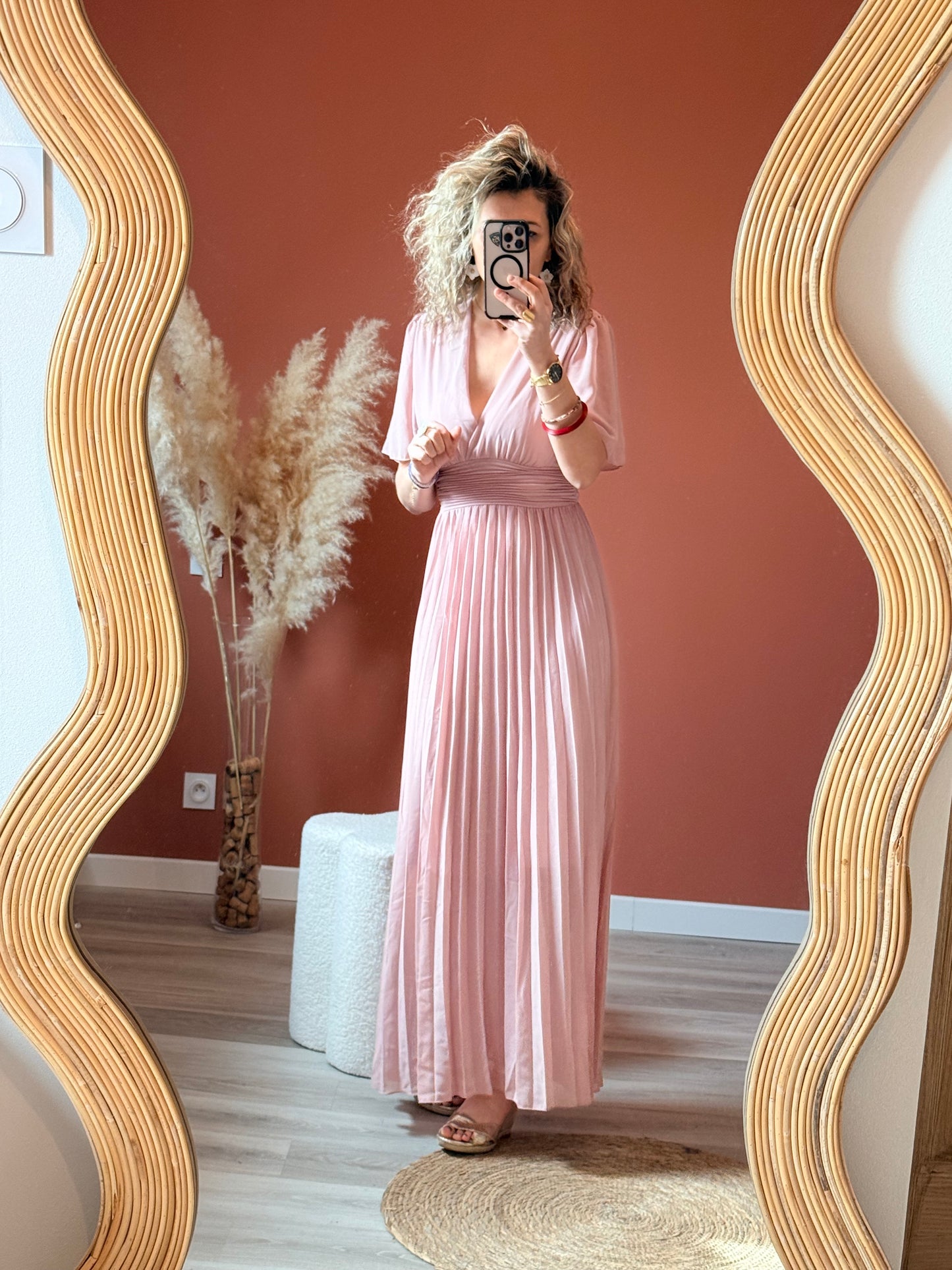 Robe Nanou plissée
