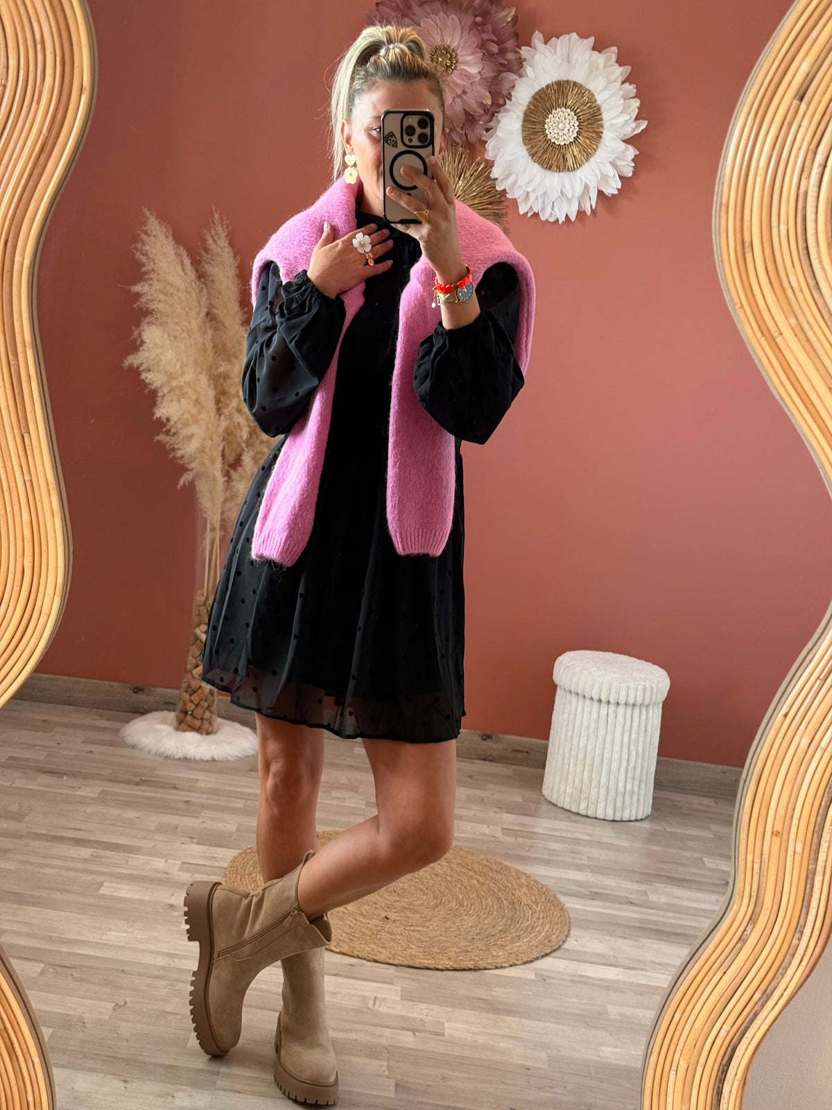 Robe à pois Steph 🖤