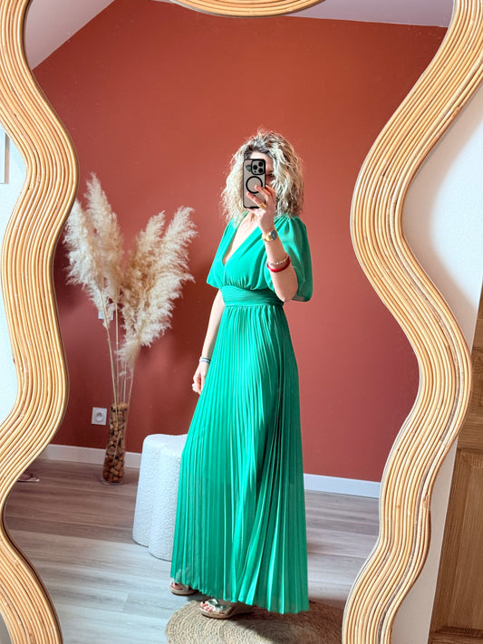 Robe Nanou 💚 plissée