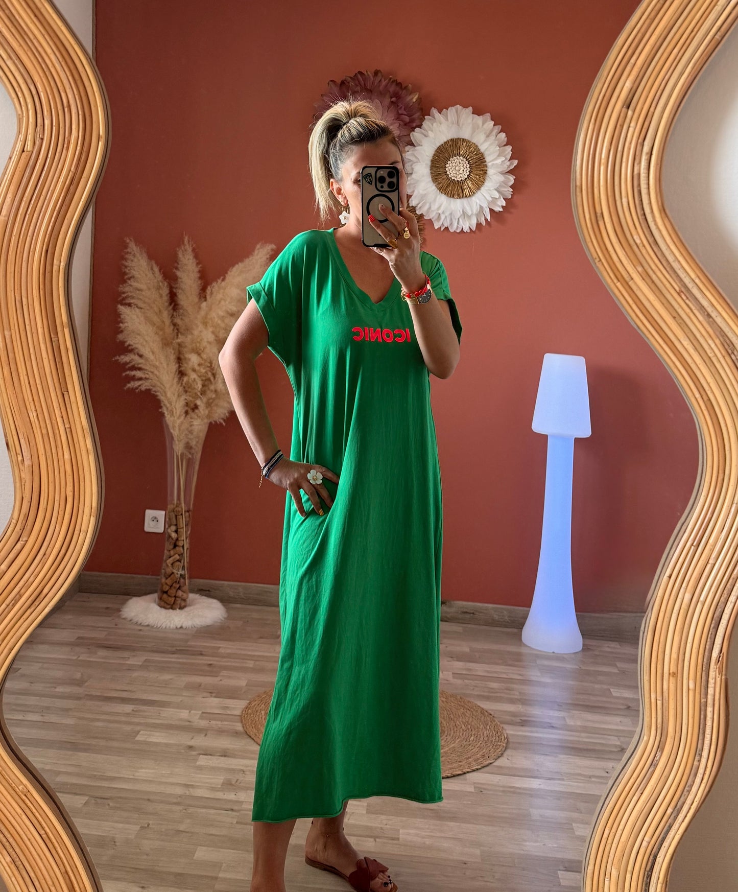 Robe longue Iconic