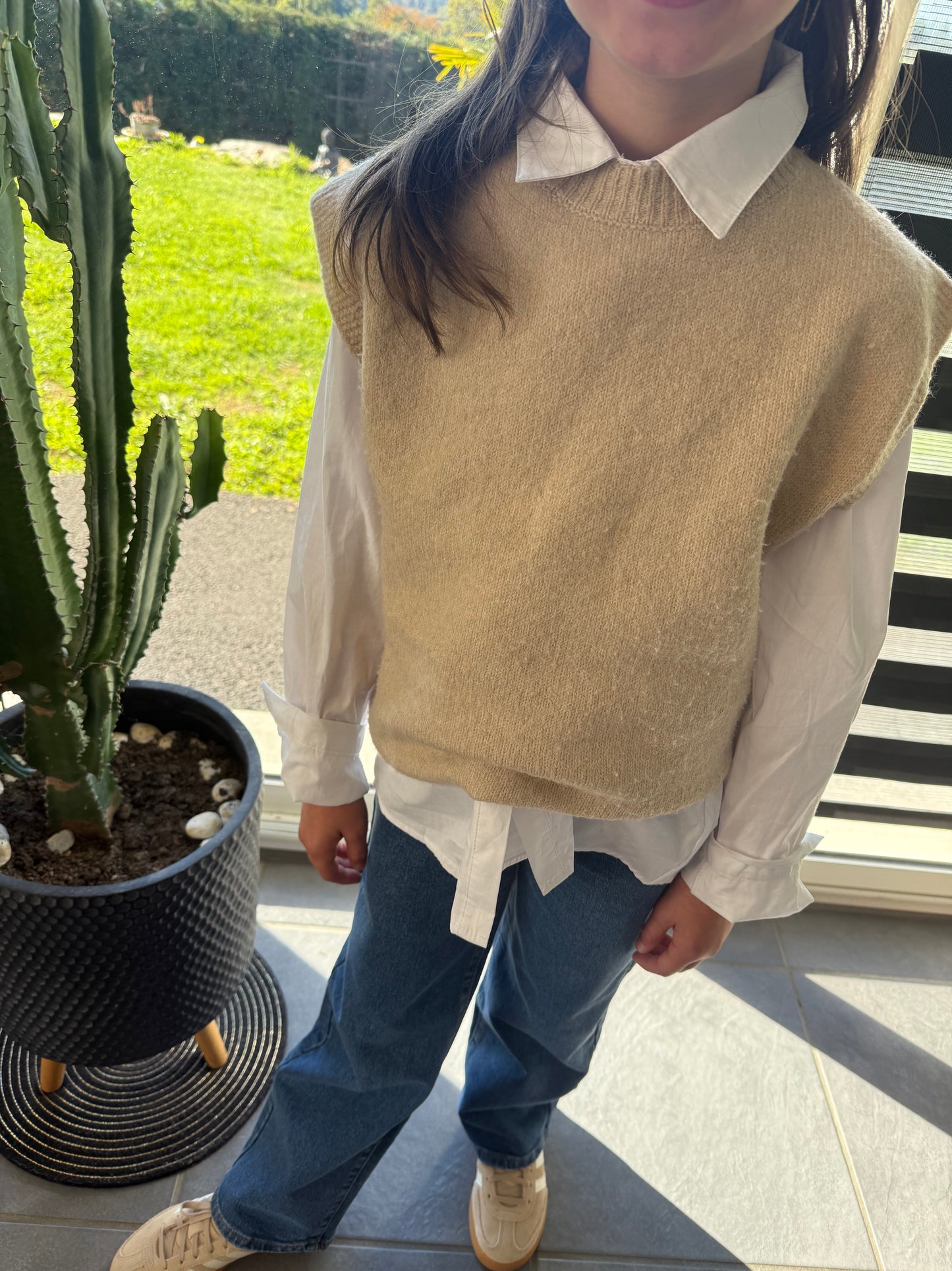 Pull sans manche Émile 👧