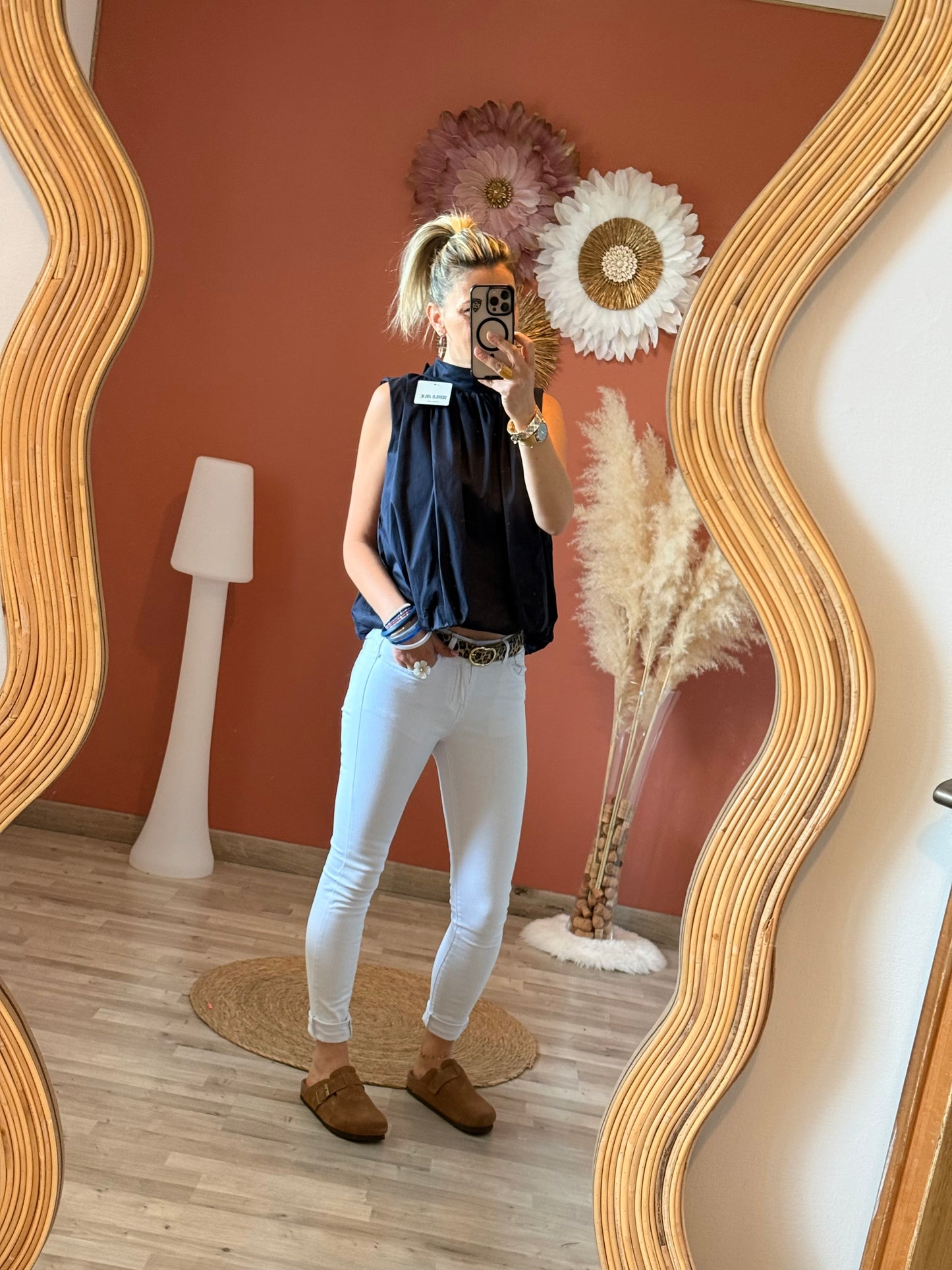 Blouse sans manche Rihanna