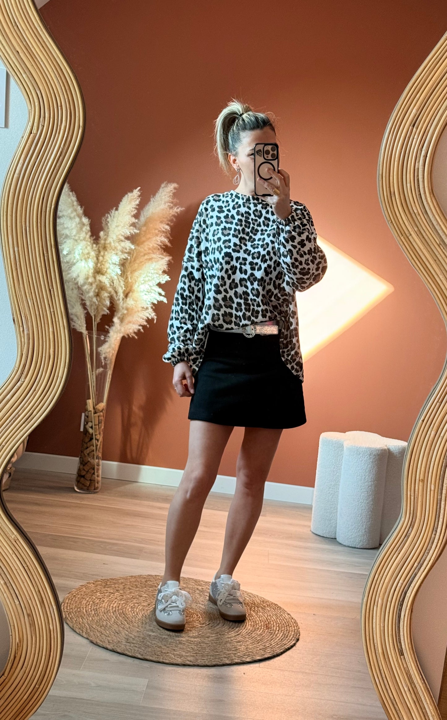 Sweat léopard Mommy