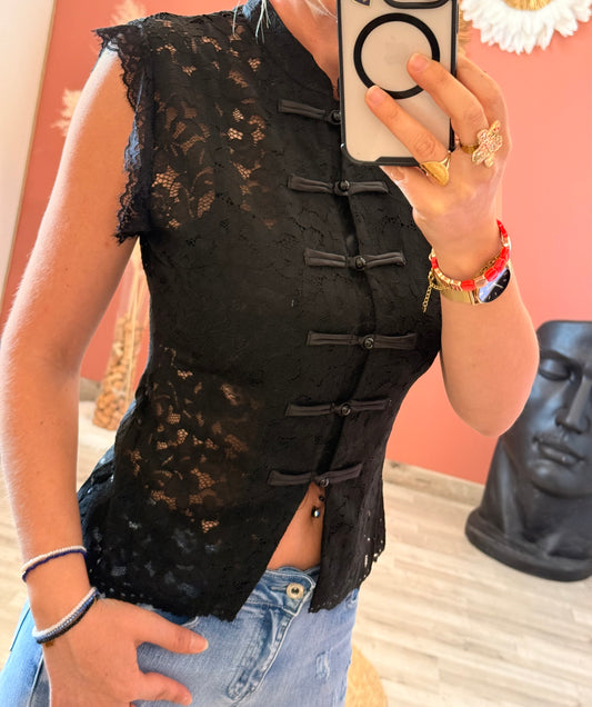Top dentelle