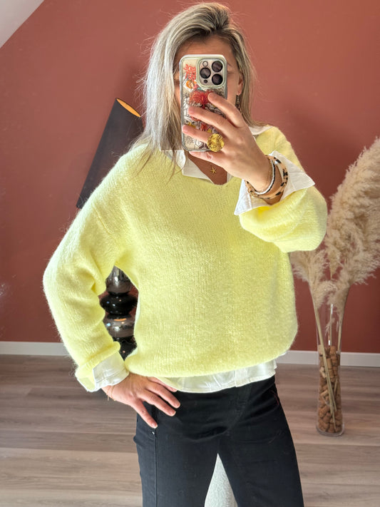 Pull Cindy classique Col V