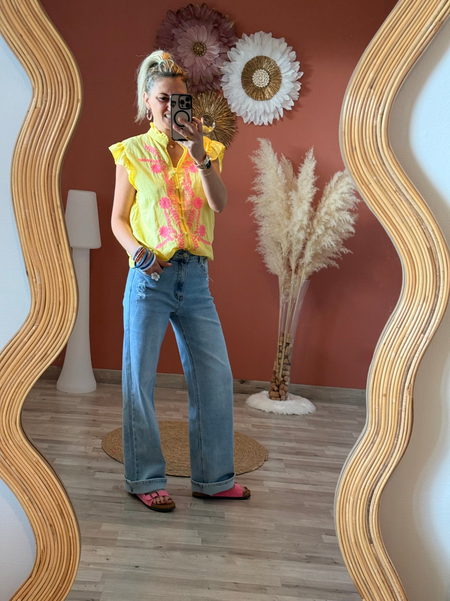 Blouse broderie Manon 💛