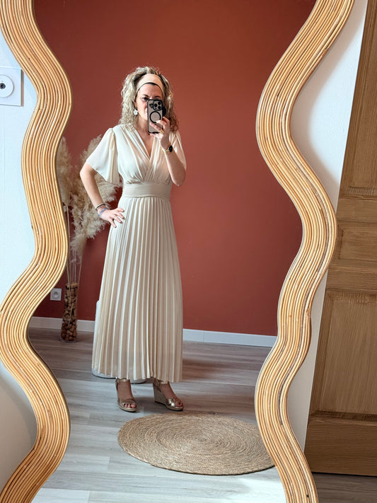 Robe Nanou 🤍 plissée
