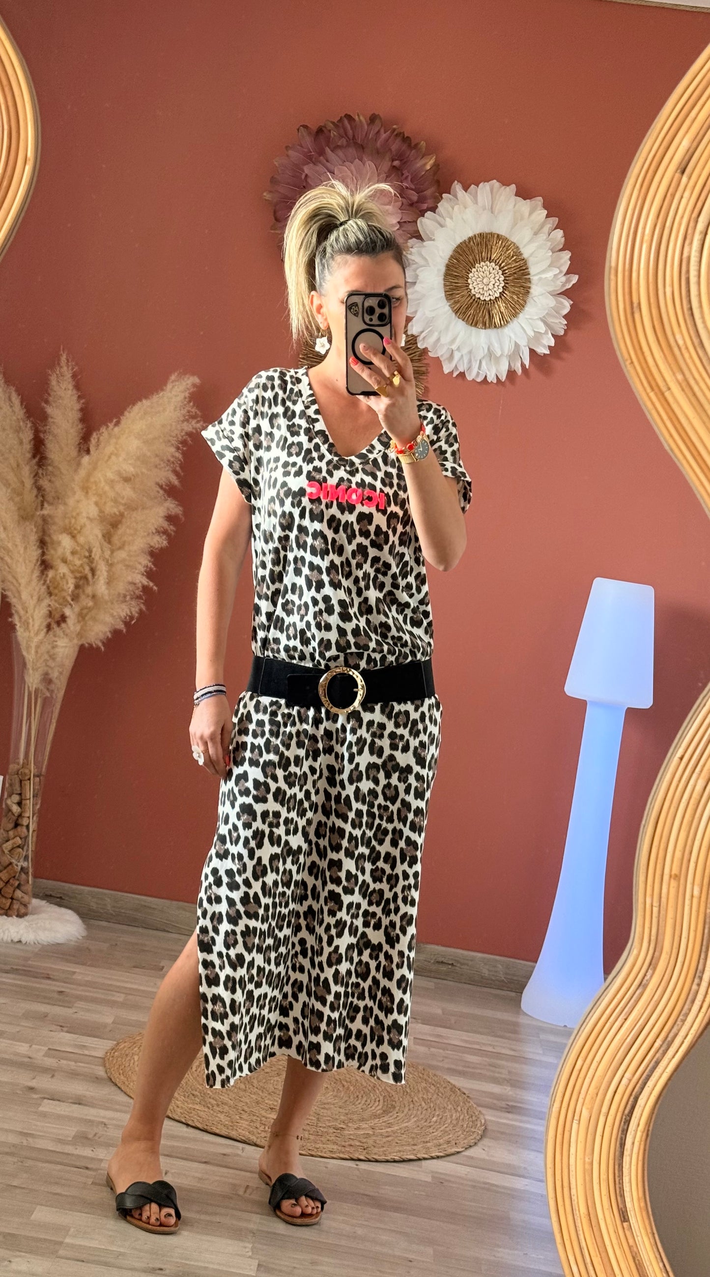 Robe longue Iconic