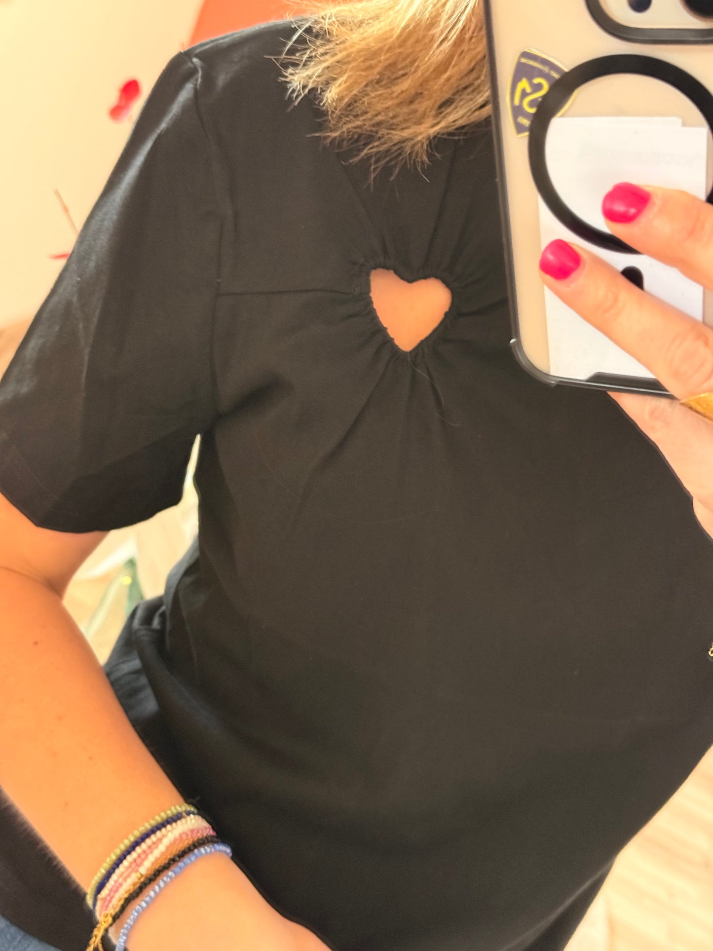Tee shirt cœur Isya