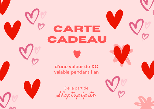 Carte Cadeau ShoptaPepite