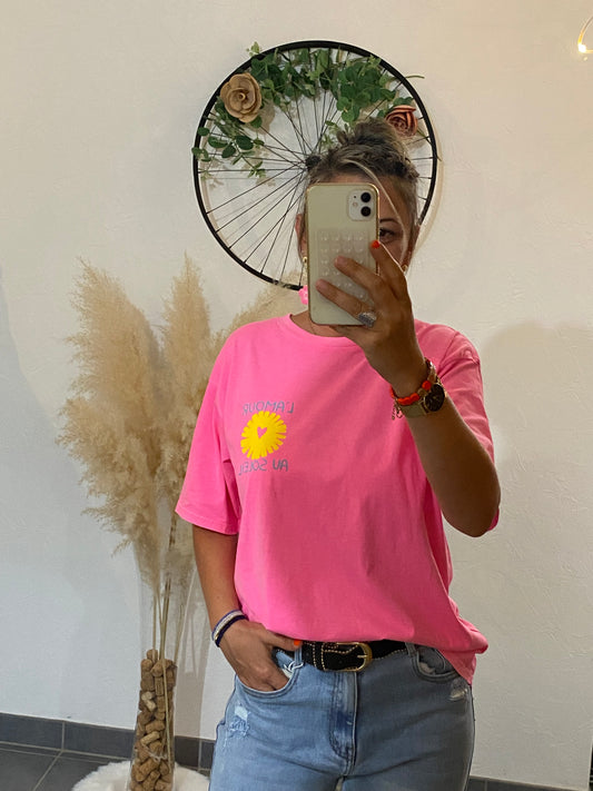 Tee shirt L’amour au Soleil