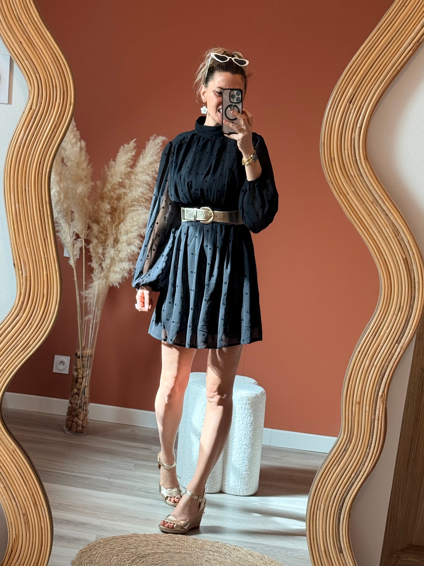 Robe à pois 🖤