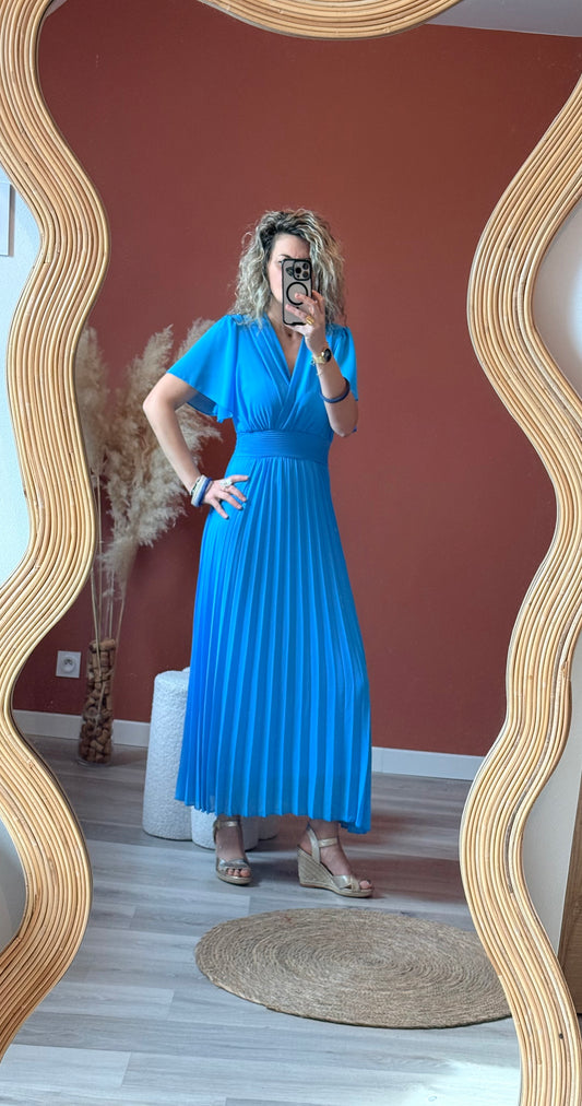 Robe Nanou 🩵 plissée