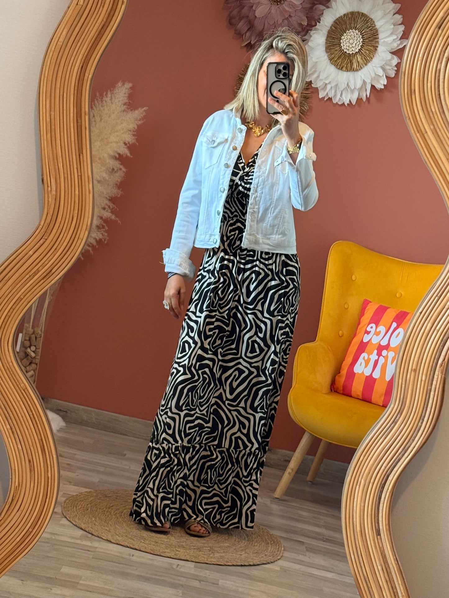 Robe longue Aurore