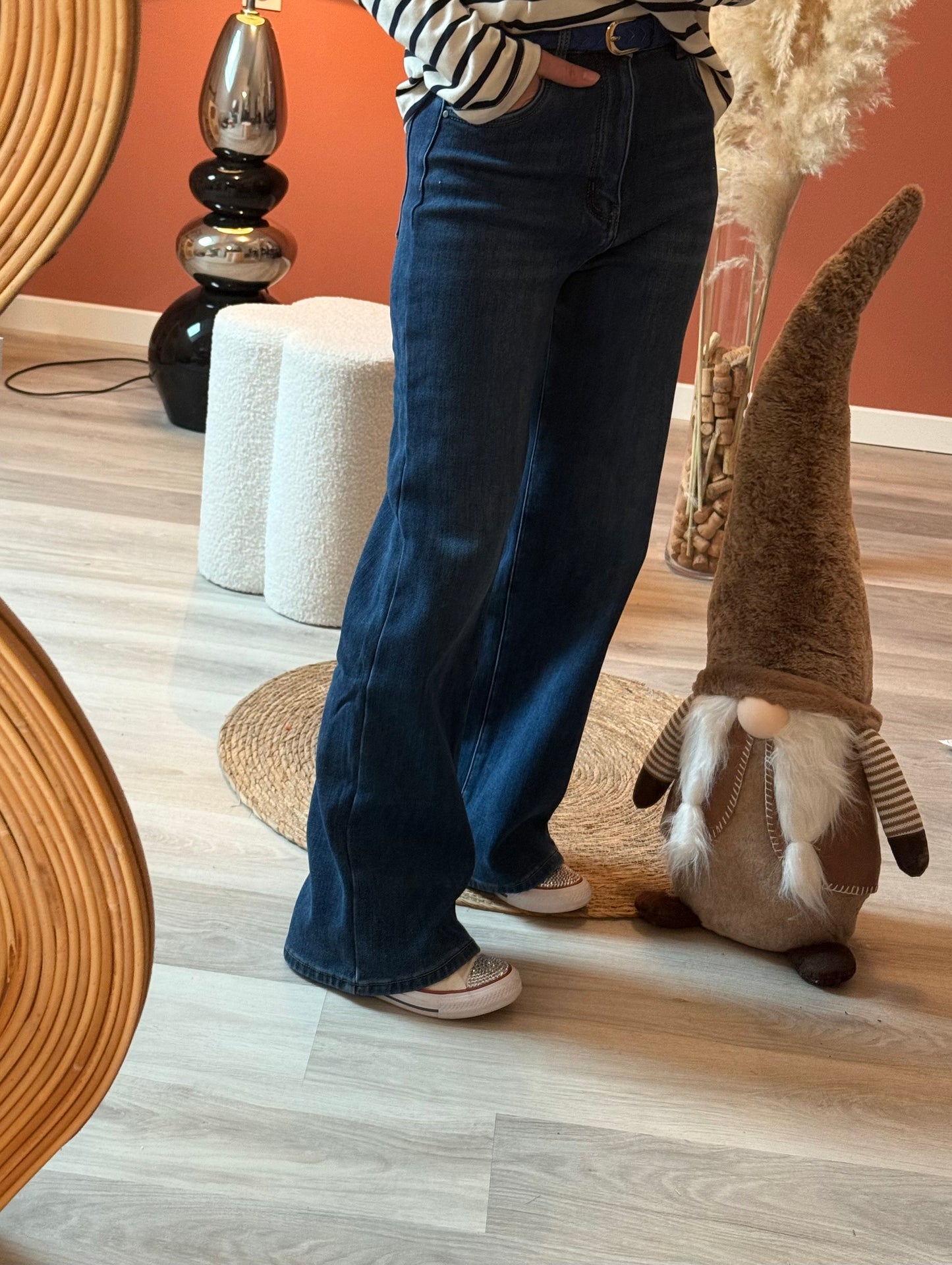 Jeans 90’s intérieur polaire