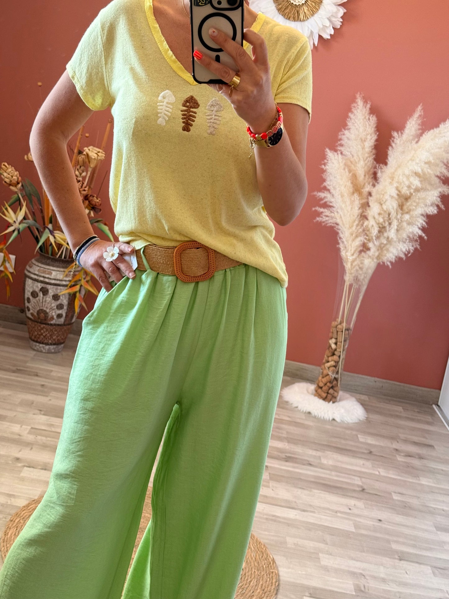 Pantalon uni Fabien