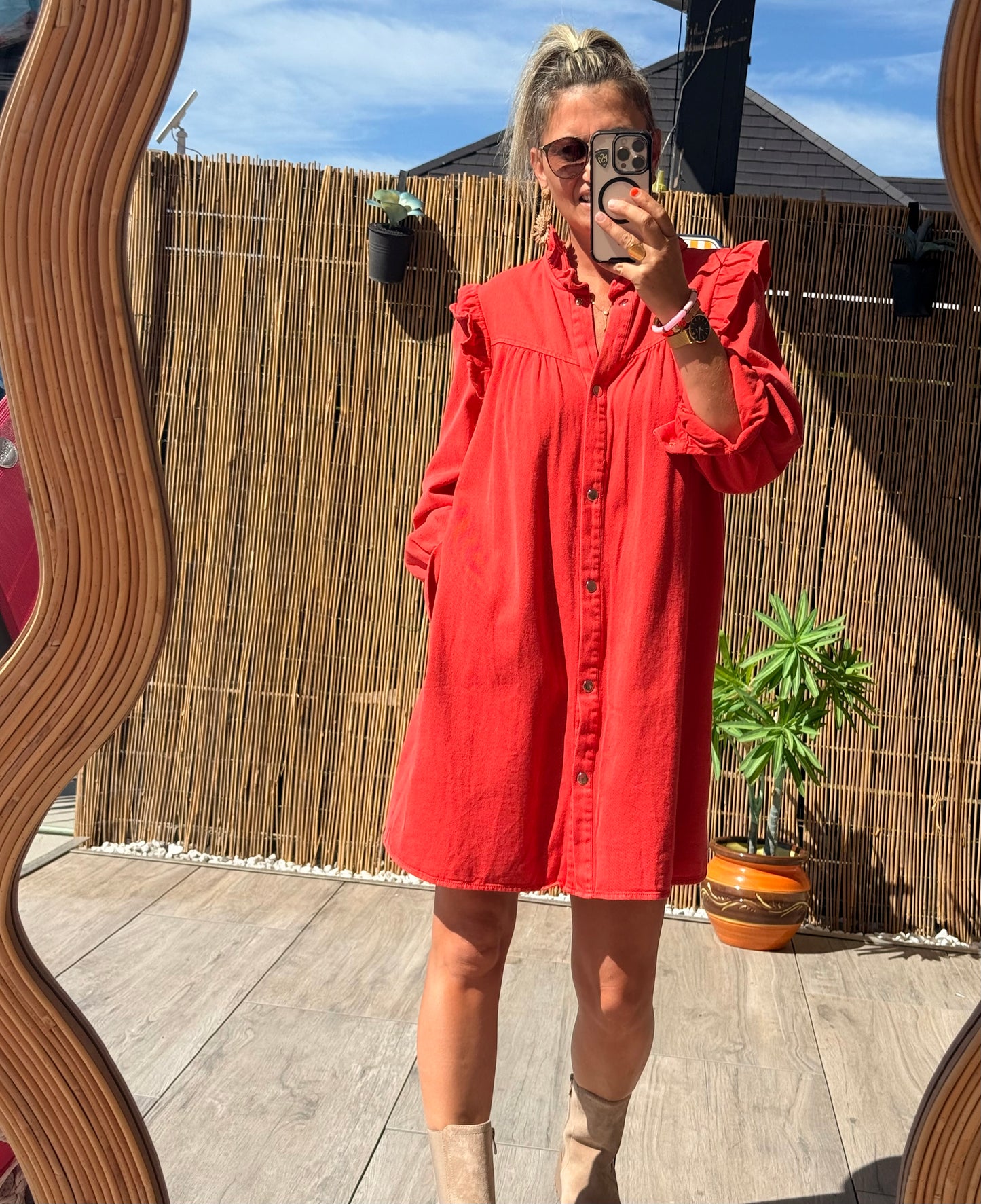 Robe chemise Romane