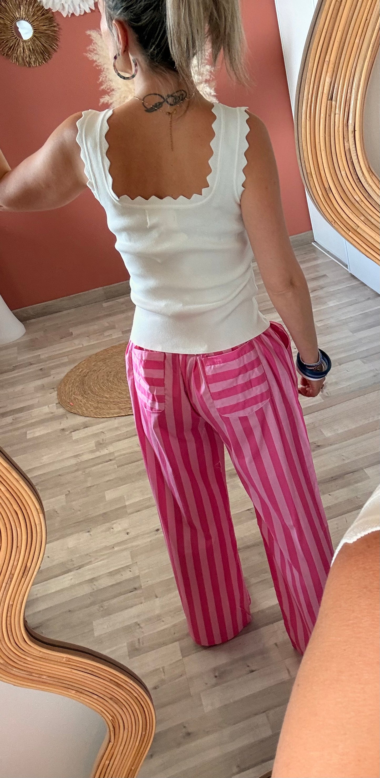 Pantalon rayé⚡️