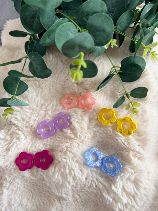 Fleur de boucles d’oreilles 🌸