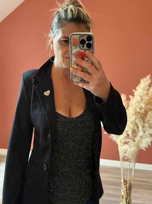 Débardeur Luc paillettes