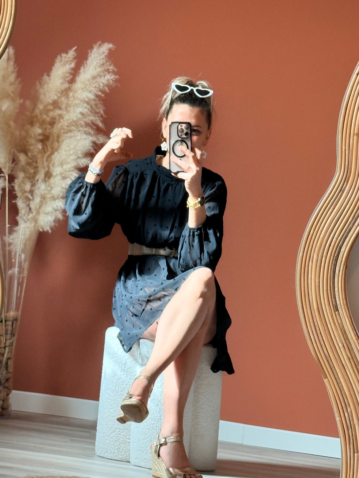 Robe à pois 🖤