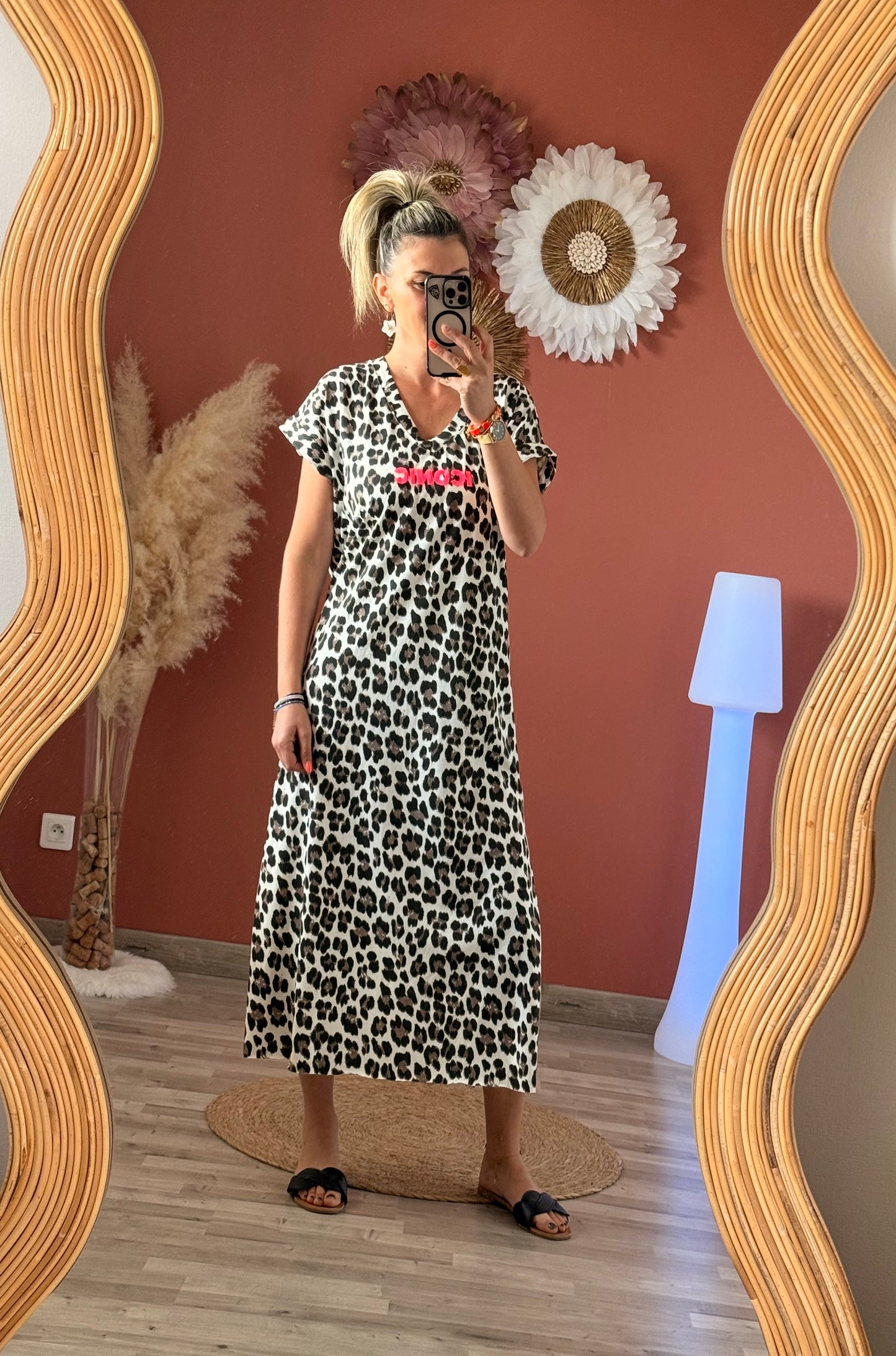 Robe longue Iconic