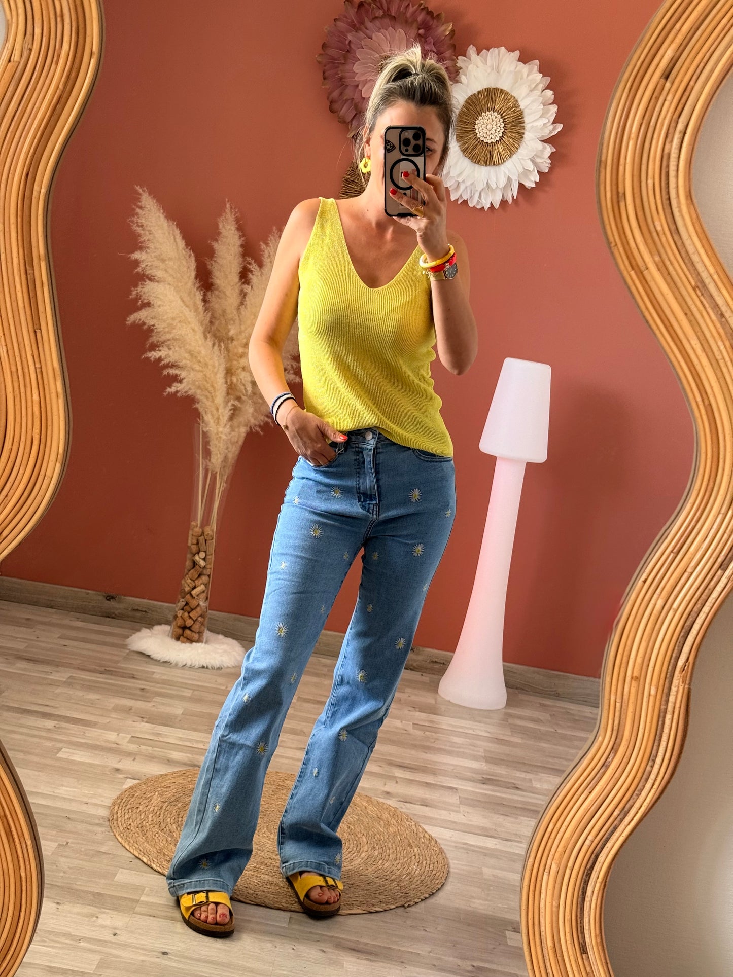 Jeans marguerite 🌼