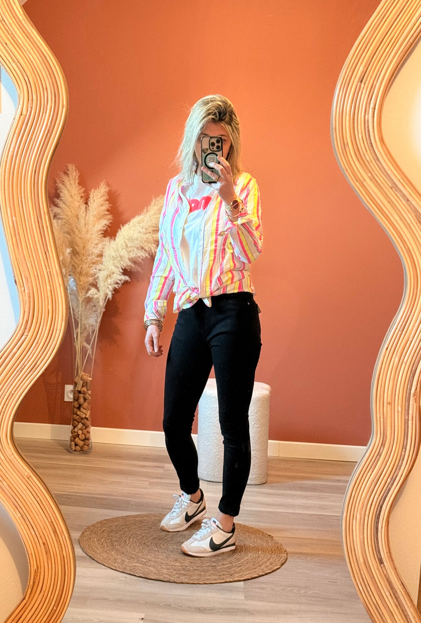 Chemise fluo