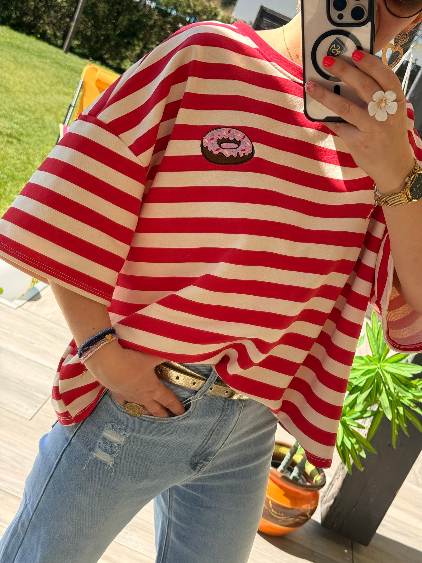 Haut oversize Lenny