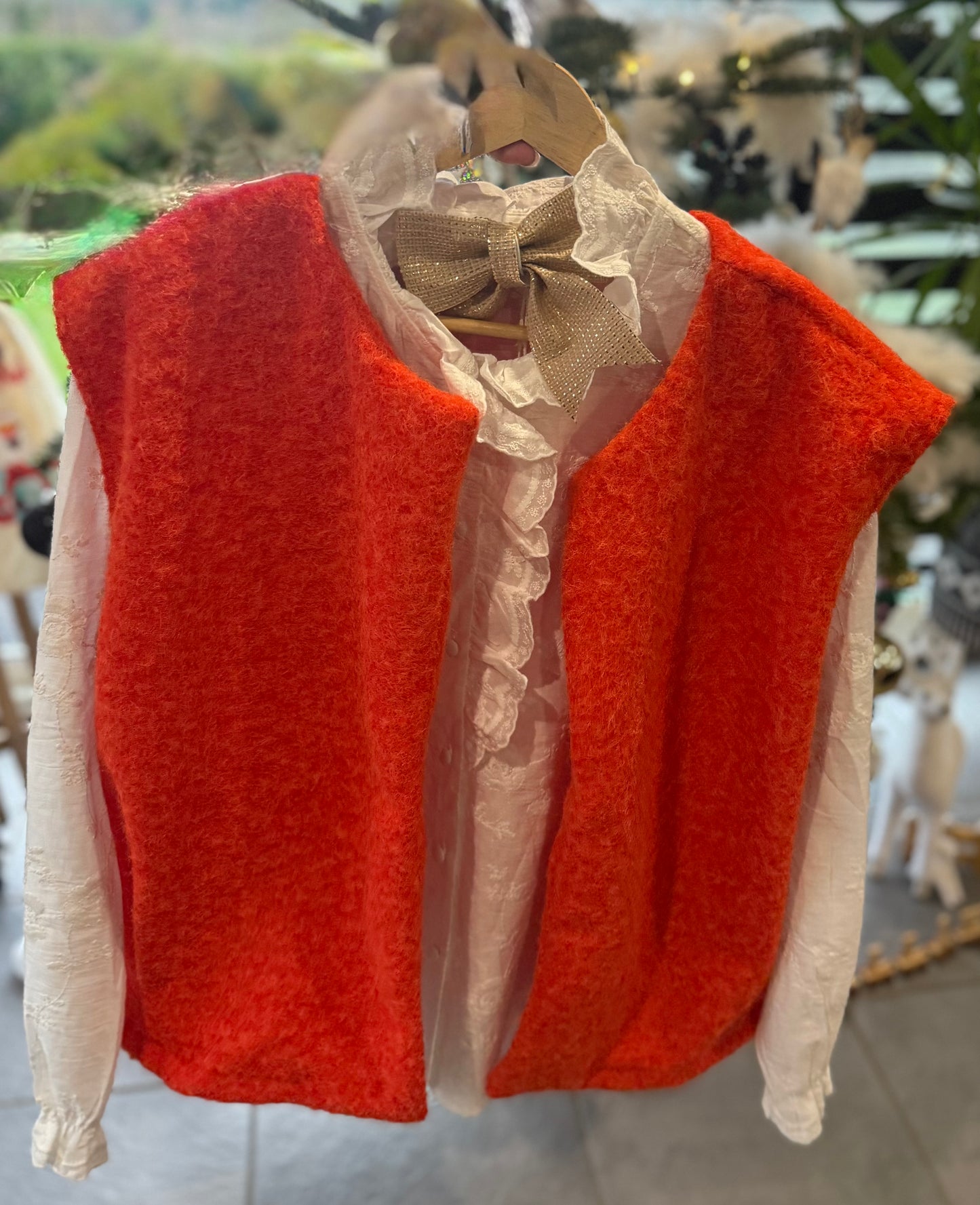 Gilet sans manches pulpeuses Victoire 🫶